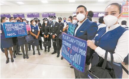 Trabajadores de Interjet se van a huelga