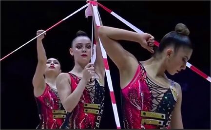 Selección Mexicana de Gimnasia Rítmica avanza a dos finales en la Copa del Mundo en Azerbaiyán