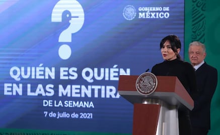 Aunque no le guste a nuestros adversarios, se seguirá presentando informe de “fake news”: AMLO
