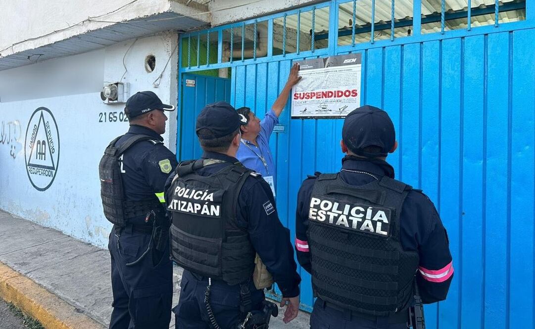 Cierran 4 anexos en operativo en Atizapán Zaragoza. Foto: Especial.