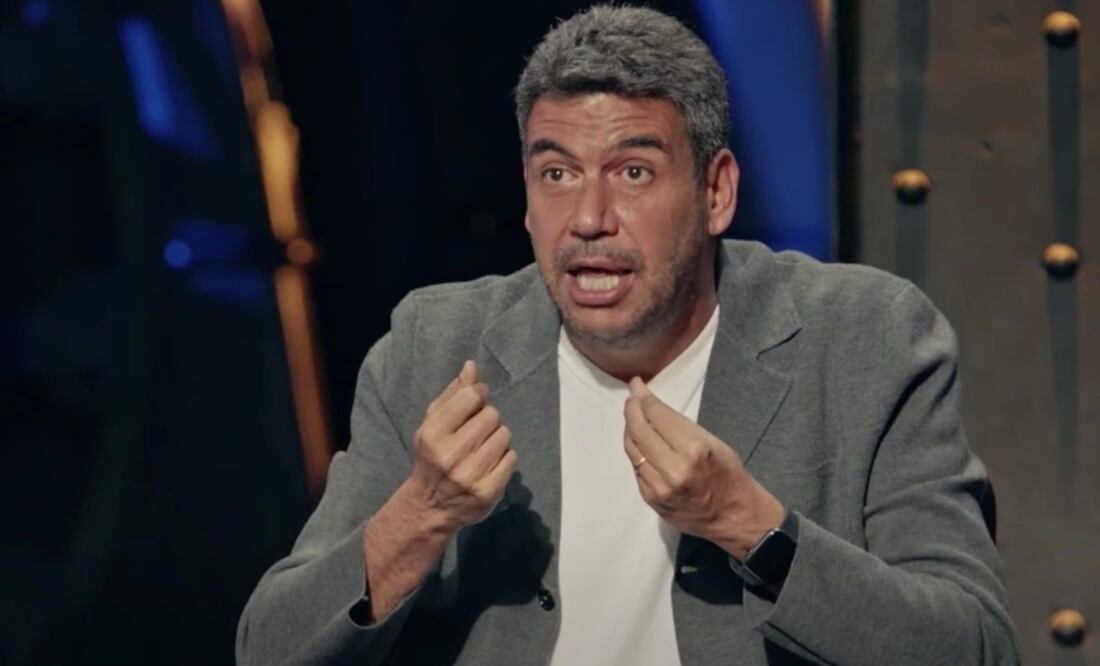 Arturo Elías Ayub se presentó en el evento EXMA 2023 Héroes & Doers, donde no dudó en hacer referencia a la desastre que se vive en Acapulco. / Foto: Captura Shark Tank