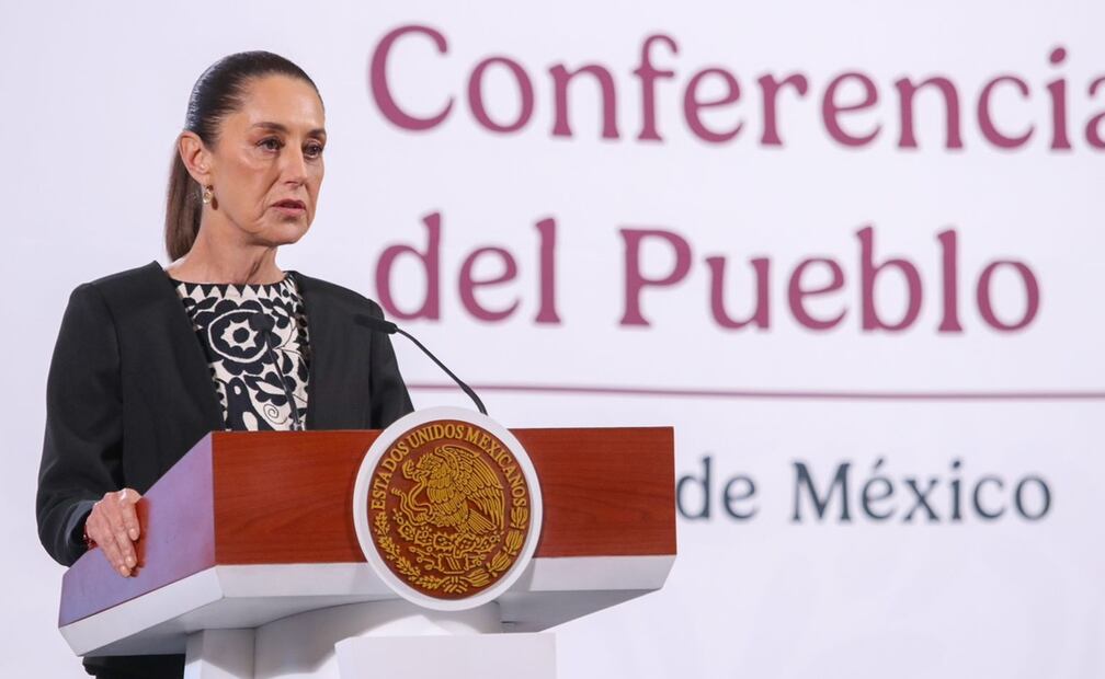 Ante los decretos antimigrantes e incremento del 25% en los aranceles por parte de Donald Trump, la presidenta Claudia Sheinbaum Pardo dijo que siempre se va a defender la soberanía ya que es el principio máximo que debe cumplir y aseguró que se van a defender a los mexicanos que radican en el país vecino. Foto: Axel Sánchez / EL UNIVERSAL