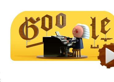 Google celebra a Johann Sebastian Bach con doodle interactivo