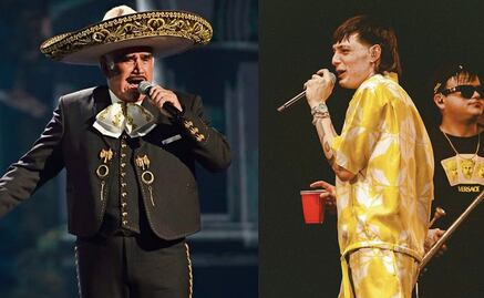 ¿Cuál Peso Pluma? Recrean "Ella Baila Sola" en voz de Vicente Fernández y es un éxito