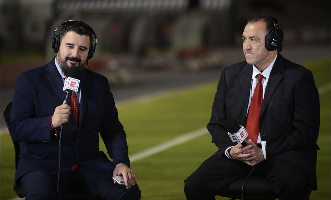 Mario Carrillo descalificó a su compañero en ESPN y le dejó en claro su papel