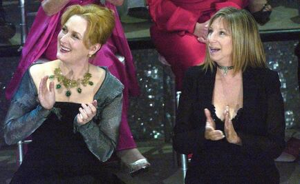 Barbra Streisand apoya críticas de Meryl Streep a Trump 
