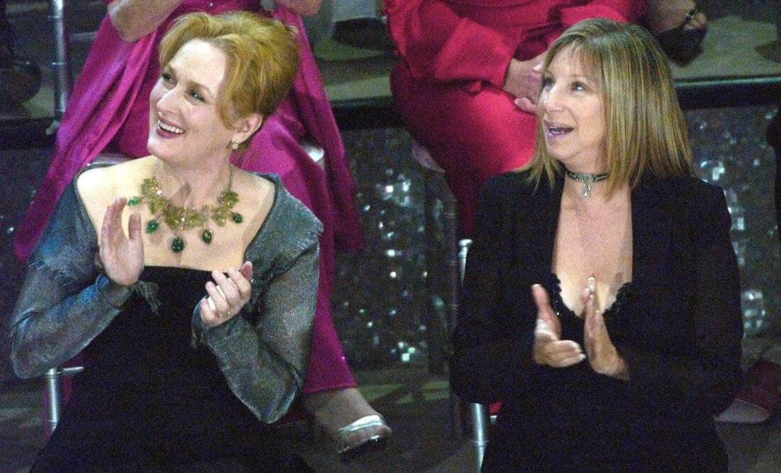 Barbra Streisand apoya críticas de Meryl Streep a Trump
