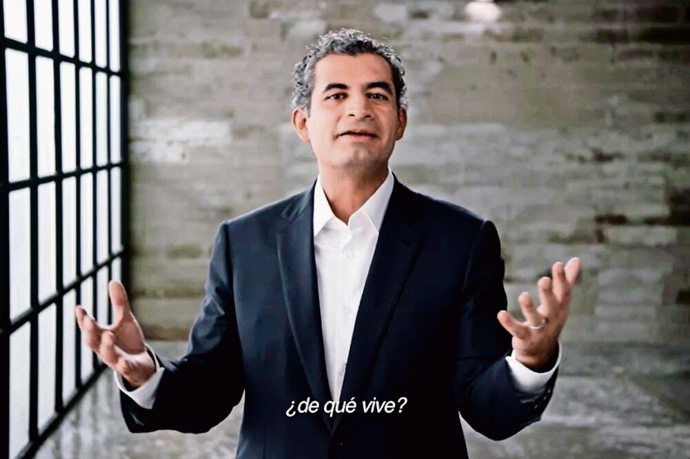 Enrique Ochoa Reza, presidente nacional del tricolor, llama al dirigente de Morena a entablar un debate (TOMADA DE VIDEO)