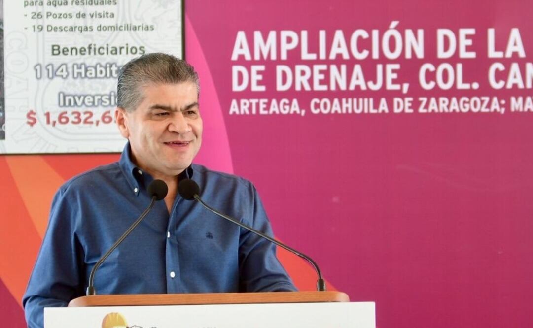 El gobernador de Coahuila, Miguel Riquelme. Foto: Especial