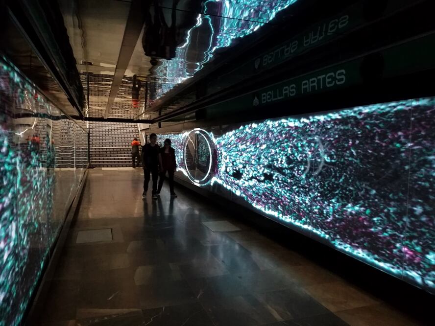 Forma parte de la celebración de los 50 años del metro en la Ciudad de México / Foto: Karen Zepeda