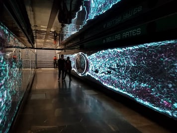 Recorre el Metro Bellas Artes para ver la expo de Pedro Friedeberg