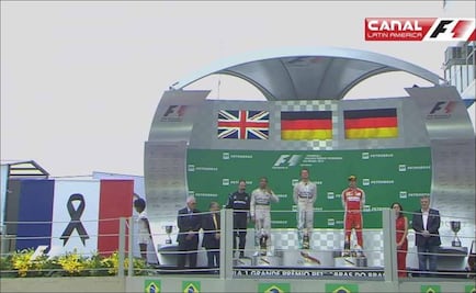 Rosberg gana GP de Brasil; "Checo" no suma