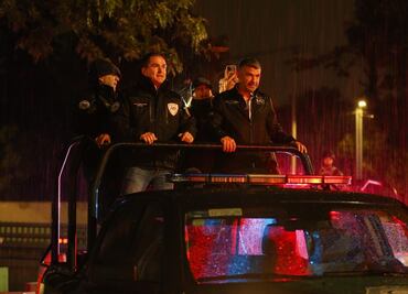 Mauricio Tabe y Javier López Casarín encabezan operativo conjunto en Miguel Hidalgo y Álvaro Obregón; buscan reforzar seguridad