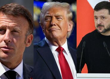 Macron se reunirá con Trump y con Zelensky antes de la reapertura de Notre Dame; prevén un posible diálogo sobre la invasión rusa