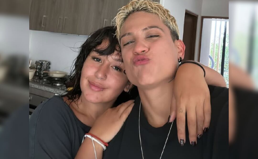 Romina Marcos y su novia, la doctora Laura Salazar.