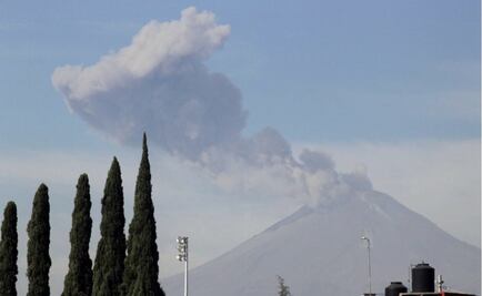'Popo' emite 390 fumarolas de baja intensidad