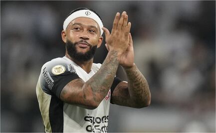 Memphis Depay debutó en el futbol brasileño con victoria del Corinthians