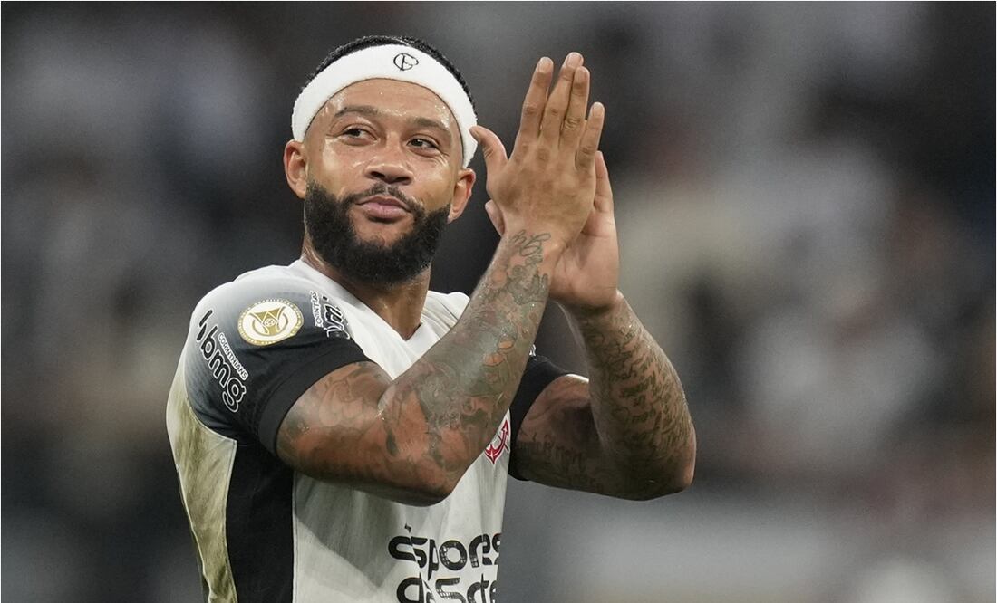 Memphis Depay debutó en el futbol brasileño con victoria del Corinthians | El Universal