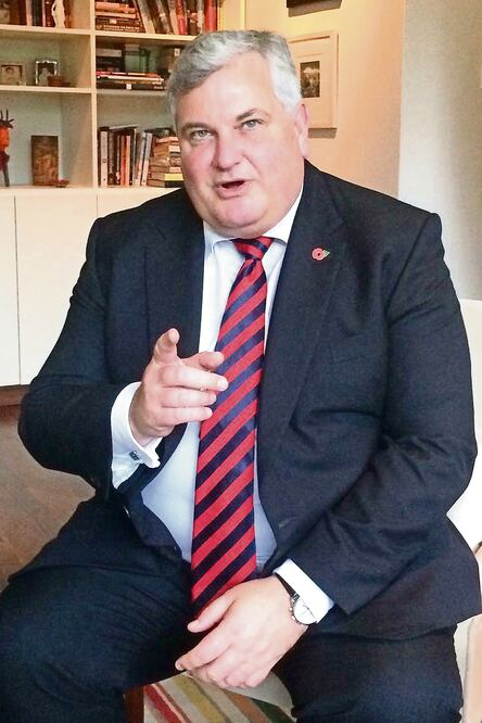 Lord Price, Ministro de estado para Comercio e Inversión de Reino Unido. FOTO: IVETTE SALDAÑA. EL UNIVERSAL