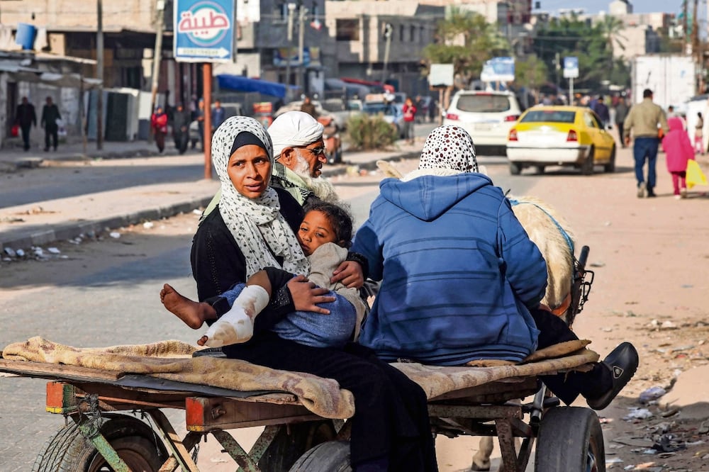 La Secretaría de Relaciones Exteriores (SRE) expresó hoy la “profunda preocupación” del gobierno mexicano “ante la posible escalada militar en Rafah”. Foto: AFP
