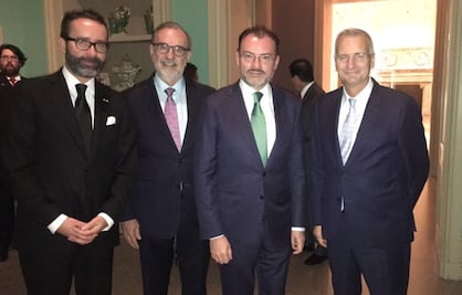 México enviará ayuda a Puerto Rico, anuncia Videgaray en Nueva York