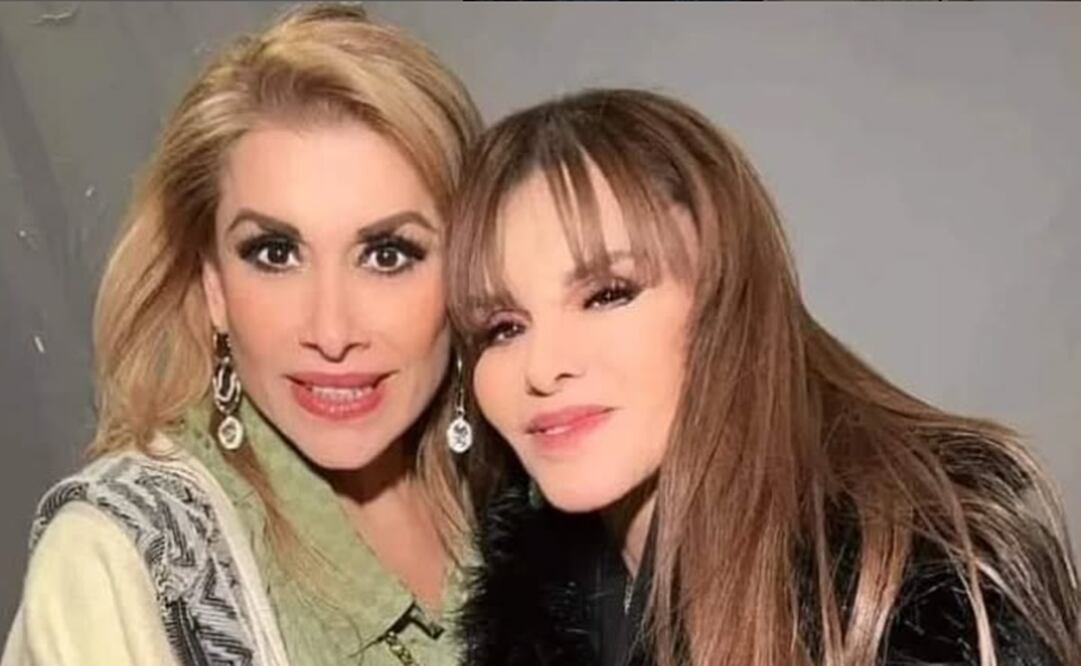 Dulce y Lucía Méndez iniciaron su amistad cuando eran muy jóvenes.