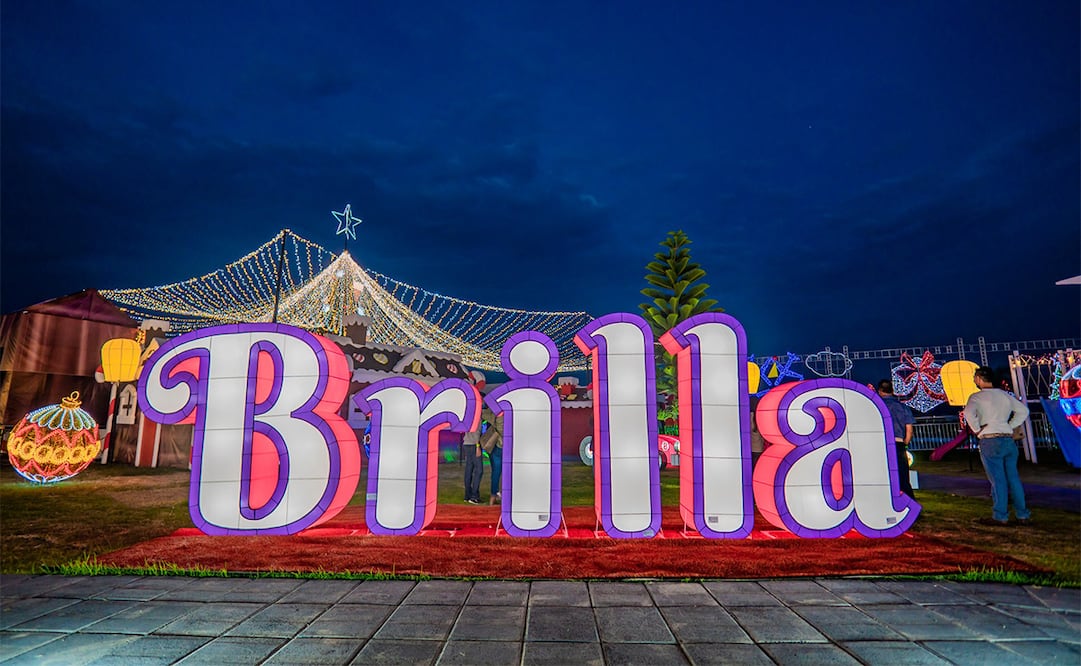 El Brilla Fest 2025 tendrá la participación de más de 60 actores, bailarines y carros alegóricos iluminados. Foto: Brilla Fest