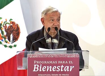AMLO presume aumentos en montos de programas sociales en bastión priista del Edomex