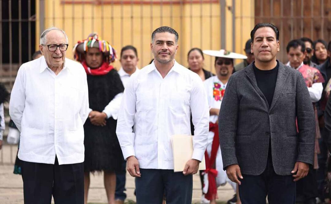 Presentación de la Estrategia de Construcción de Paz en Chiapas con el titular de la Secretaría de Seguridad y Protección Ciudadana: Omar García Harfuch. Foto: Especial