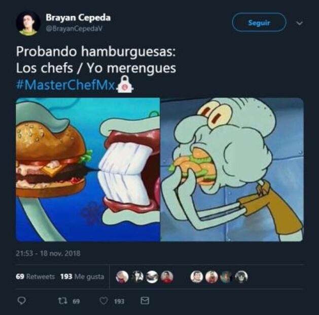Reto de hamburguesas y la expulsión de Ana Cely desatan memes en MasterChef