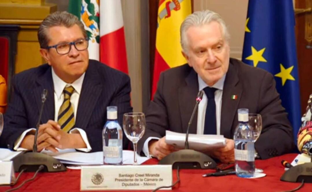 Santiago Creel y Ricardo Monreal. Foto: Archivo EL UNIVERSAL