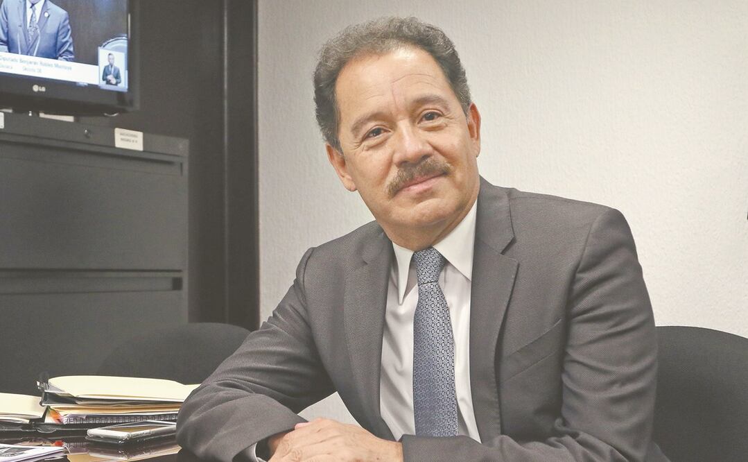 Ignacio Mier, coordinador de Morena en la Cámara de Diputados, es el encargado de buscar el diálogo con otros partidos para amarrar los acuerdos. Foto: ARCHIVO EL UNIVERSAL