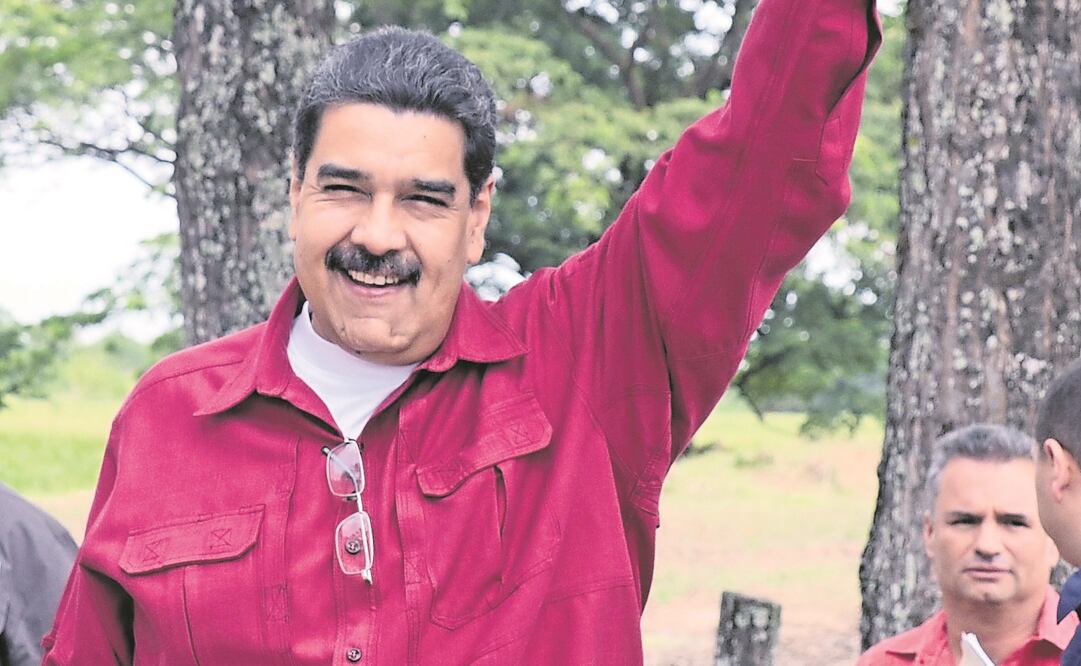 Mando. El presidente Nicolás Maduro encabezó el Plan de Cosecha Ciclo Invierno, en Portuguesa. (ESPECIAL)