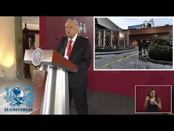 Prevé AMLO que FGR atraiga balacera en Plaza Artz