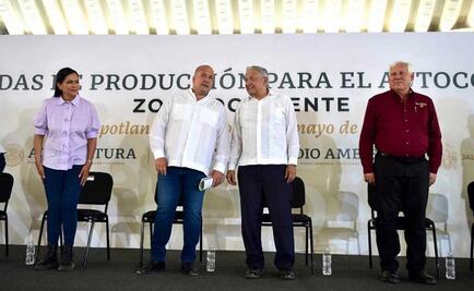 AMLO recuerda a Rius y dice que "la panza es primero" en campaña para autoconsumo en Jalisco