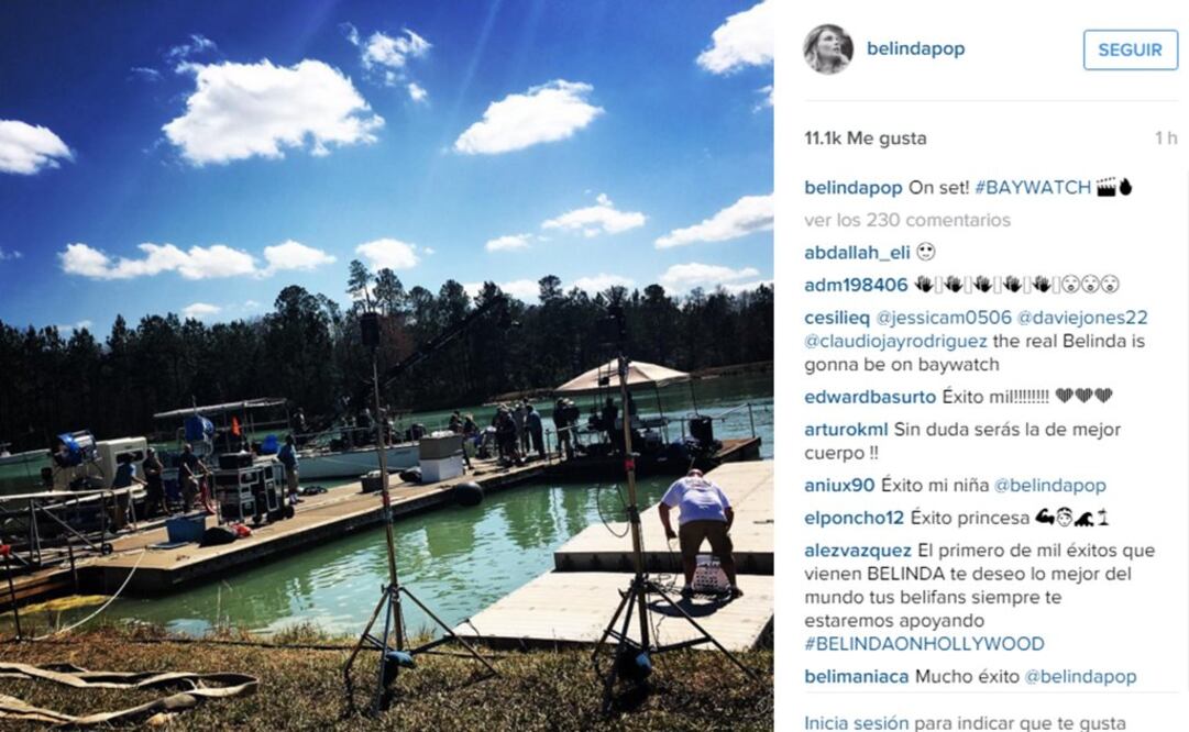 Foto: Tomada del Instagram de Belinda