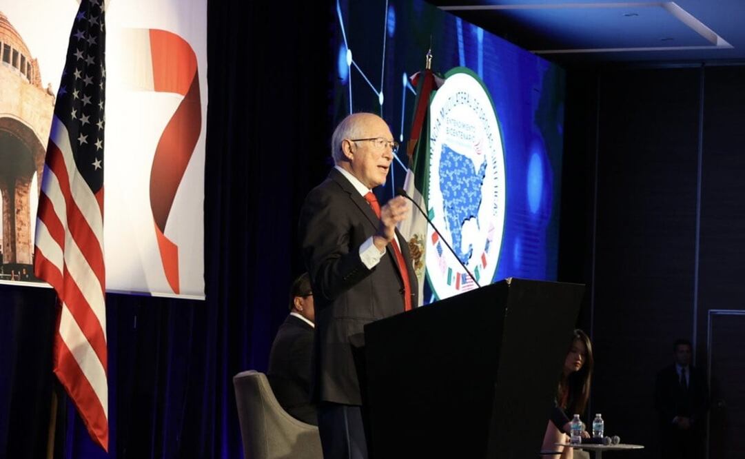 Salazar también hizo un llamado a hacer todo lo posible en el combate contra las drogas sintéticas y los precursores. Foto: Embajada de EU