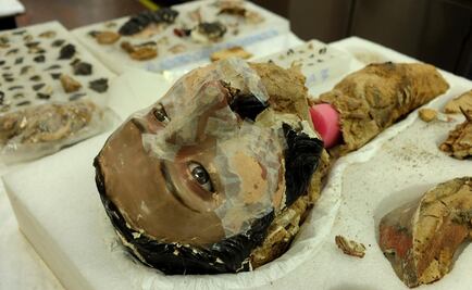 Avanza restauración de santo destruido por el sismo del 19-S