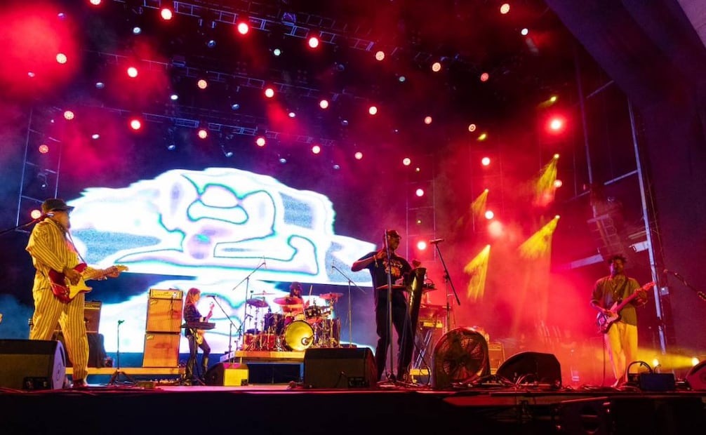 TV On The Radio en el Corona Capital 2025. Foto: Hugo Salvador / EL UNIVERSAL