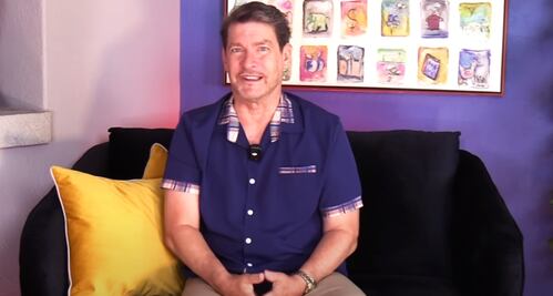 Sebastián Ligarde afirma que luce como veinteañero gracias a orinoterapia; no usa crema hace décadas