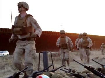 FOTOS: Despliega EU a marines en la frontera con México; llegan los primeros deportados a Guatemala