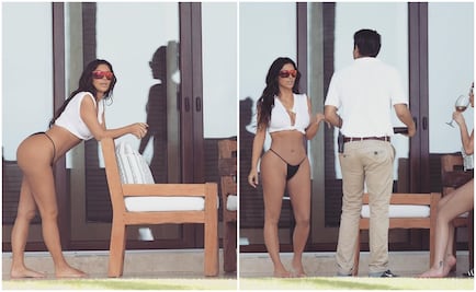 Kim Kardashian muestra sus bronceadas curvas