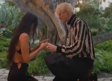 Megan Fox se compromete con el músico Machine Gun Kelly
