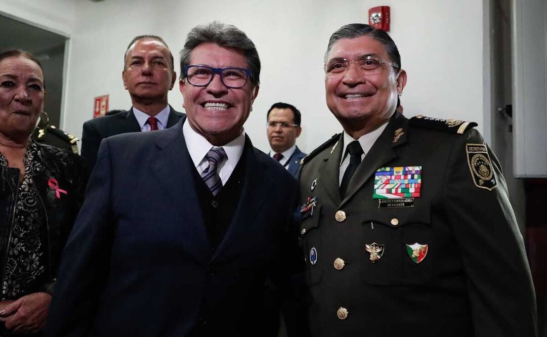 El aún presidente de la Junta de Coordinación Política del Senado reiteró que la seguridad pública es la prioridad nacional. Foto: EL UNIVERSAL