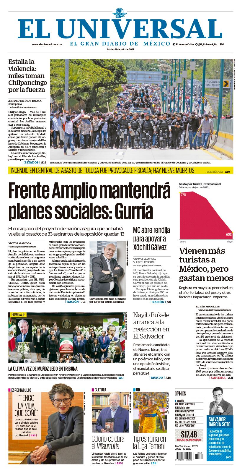 Portada impresa