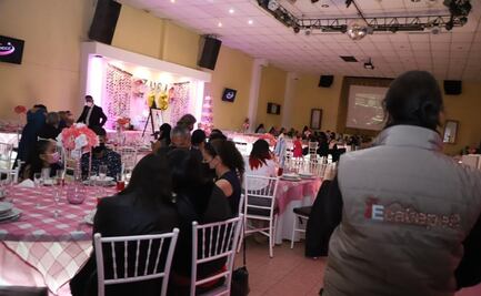 Dispersan a más de 300 personas en dos fiestas de XV años en Ecatepec
