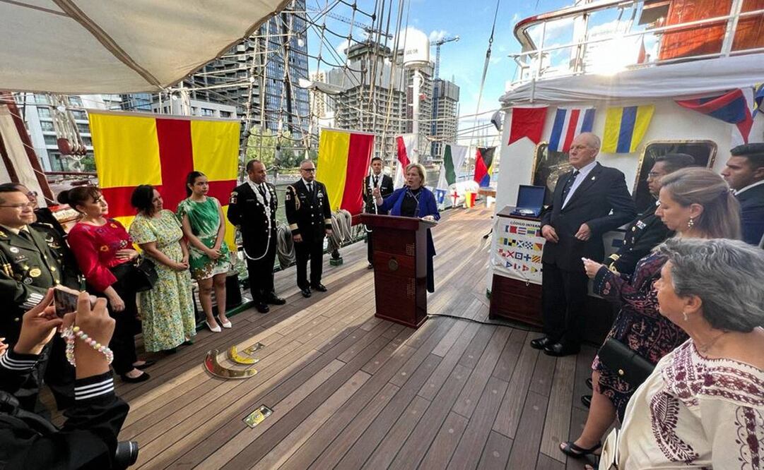 Embajadora de México en Reino Unido. Foto: Twitter (@Embamexru)