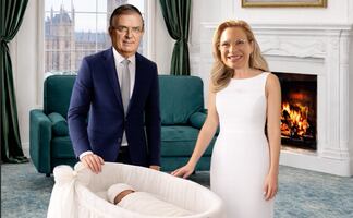 Mamá Josefa y papá Chelo Ebrard