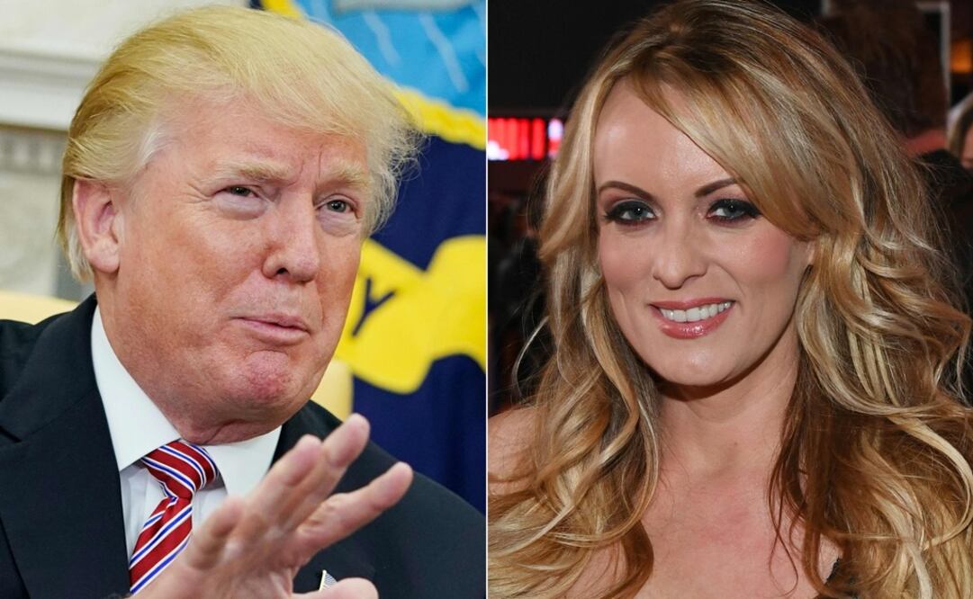 Daniels, cuyo verdadero nombre es Stephanie Clifford, ha dicho que tuvo sexo con Trump en una ocasión (Foto: AFP)