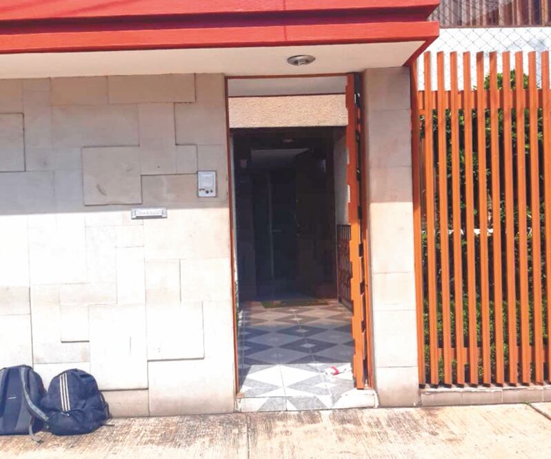 Descubrimiento. Los cuerpos fueron hallados por la alerta de César “N”; eran su madre y su abuela. Foto: ESPECIAL